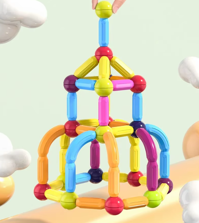MagnaFun Blocks - Giocattoli magnetici per gioco creativo ed educativo