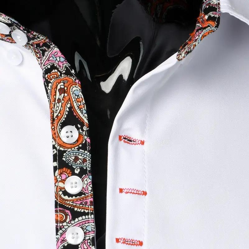 Ruben | Stylish Shirt with Paisley Accent for Men