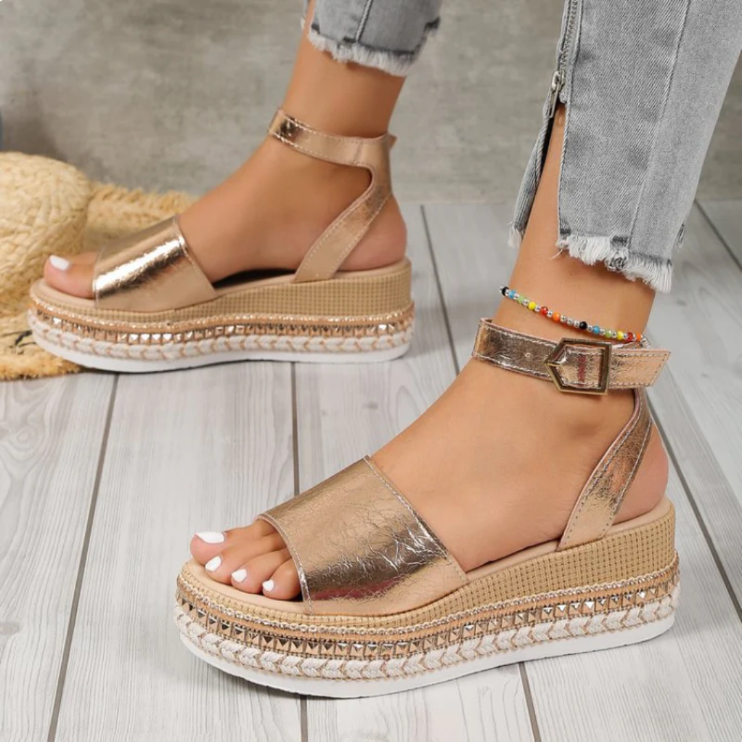 Soteria - Wedge Summer Sandals
