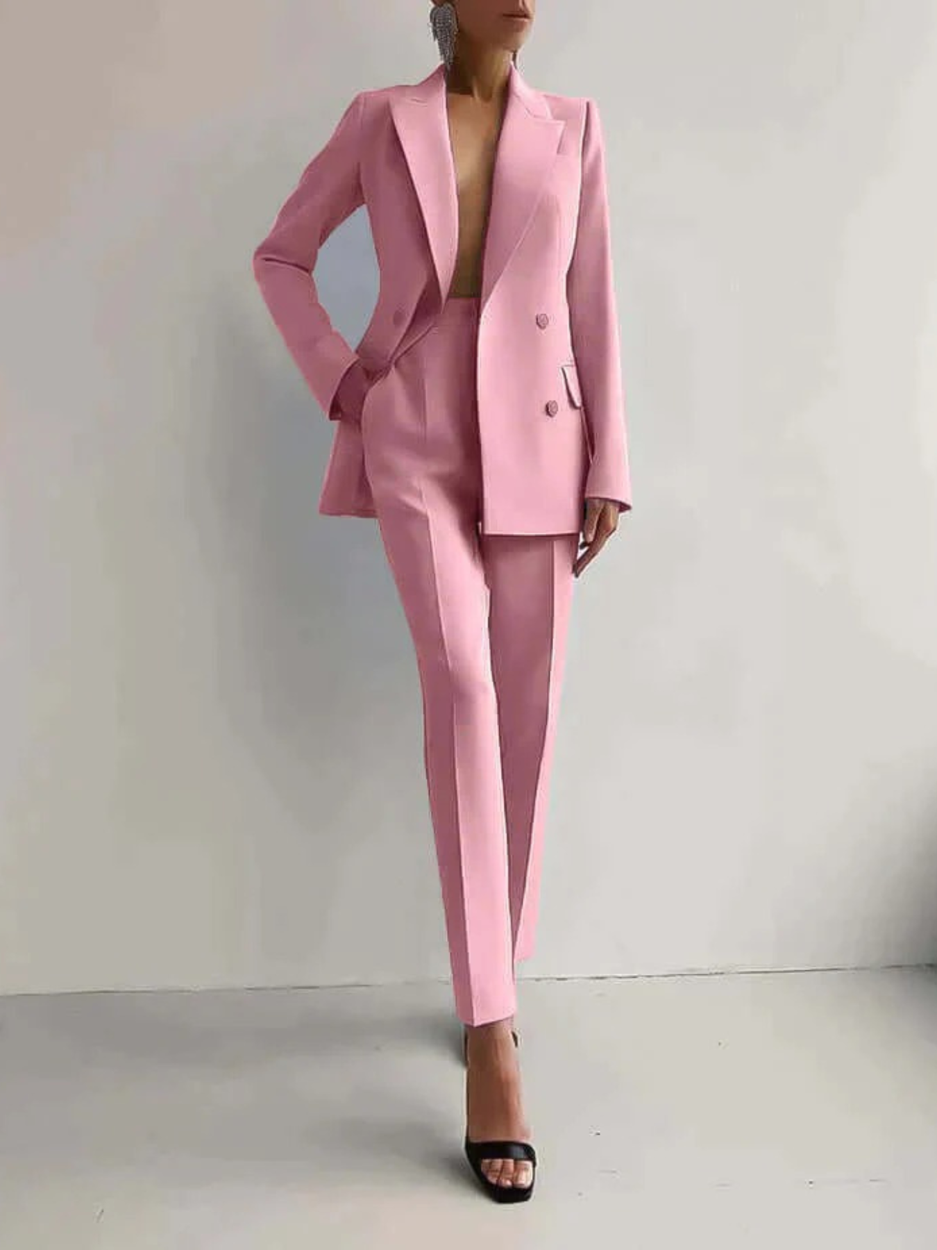 Fiona | Ensemble de costume blazer élégant pour femmes | Blazer et pantalon