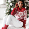 Suéter de Navidad copo de nieve mujeres casual comfy - Briar