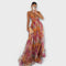 Anya - Elegant Fitted Mesh Maxi Dress