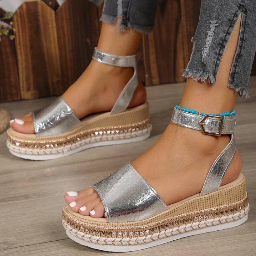 Soteria - Wedge Summer Sandals