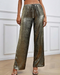 Estelle - Metallic Wide Leg Trousers