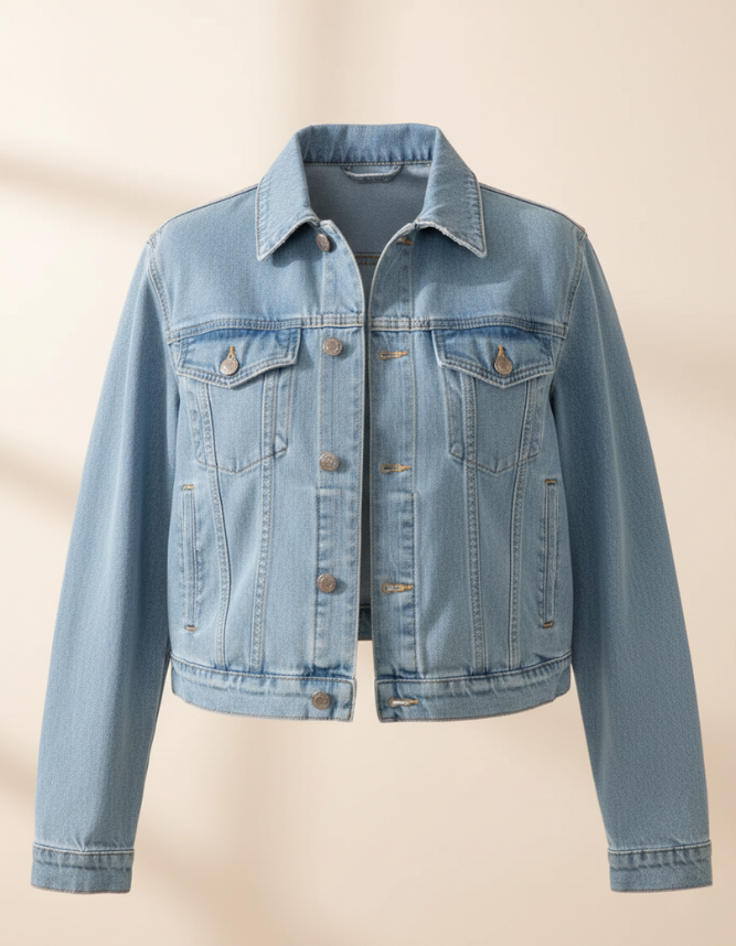 Abigail - Colourful Denim Jacket