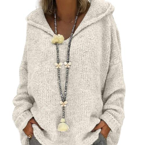 Elegant and warm hoodie for women