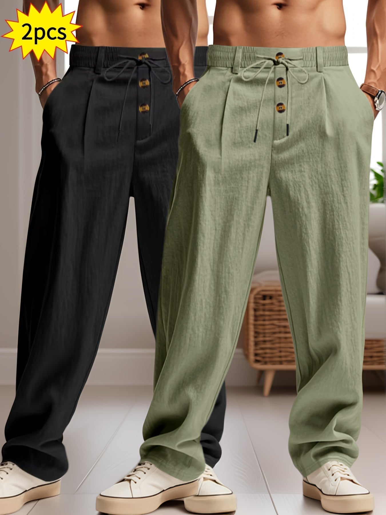 Relaxed luxury trouser set - comfort and style without compromise