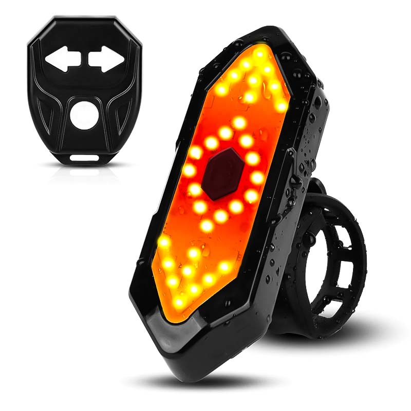 Wireless rear light with indicators