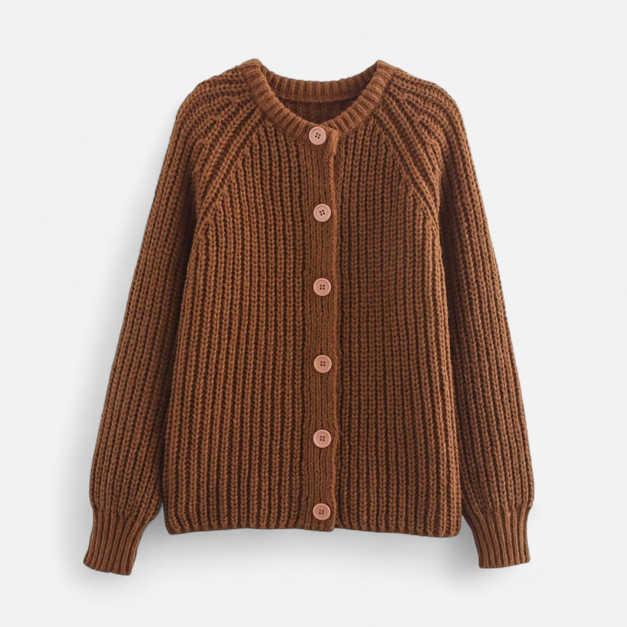 Strikket cardigan til kvinder - vintagelook med moderne elegance