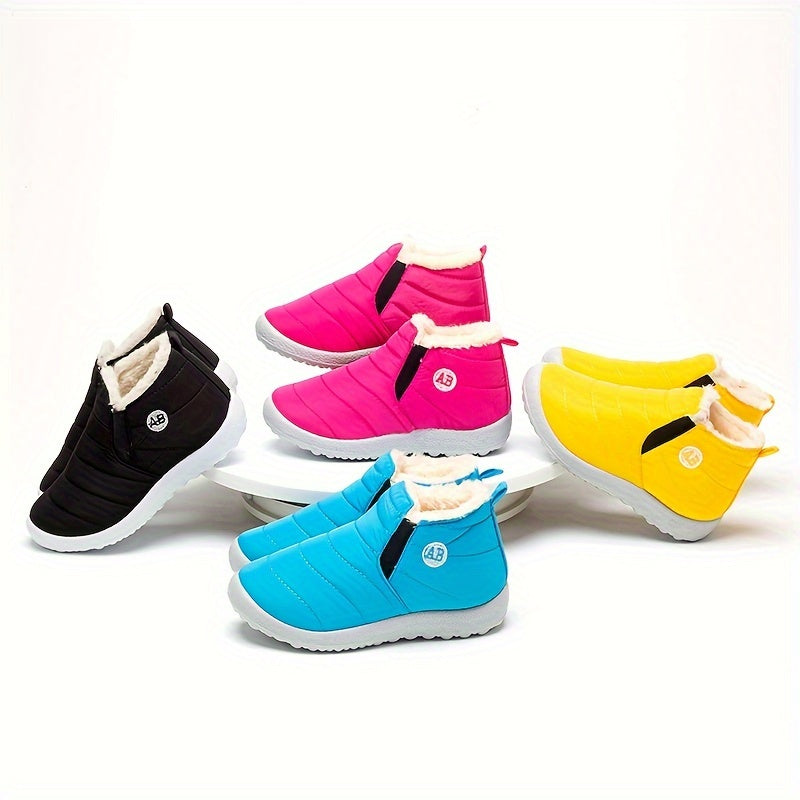 Теплі, затишні, неслизькі флісові ботильйони, м'які туристичні черевики - Laice