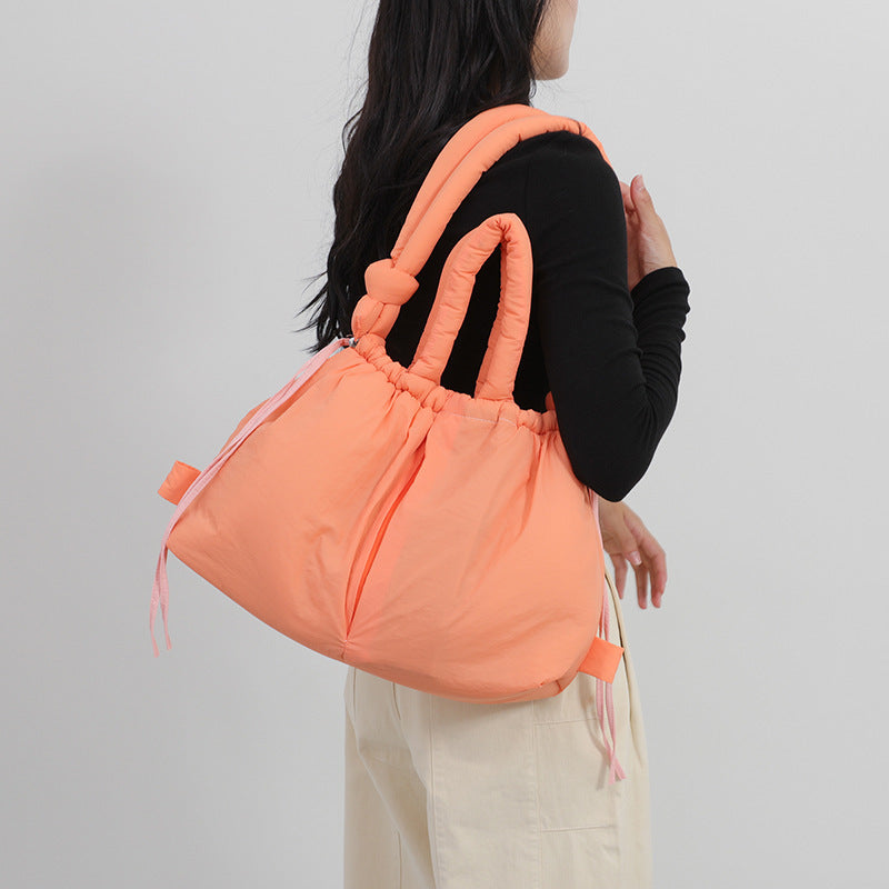 Barbara - Lightweight shoulder bag made from vegan leather