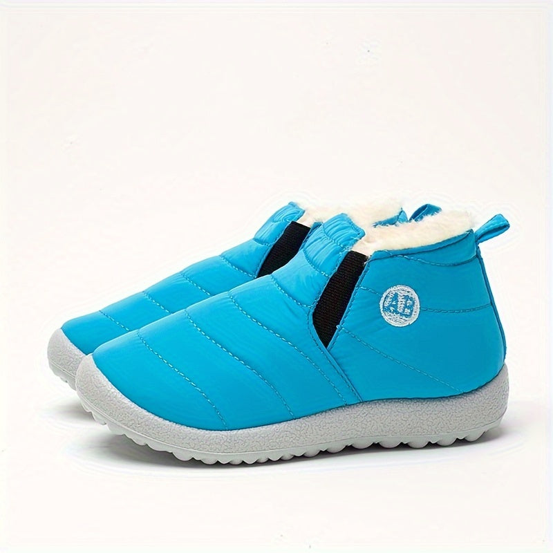 Теплі, затишні, неслизькі флісові ботильйони, м'які туристичні черевики - Laice