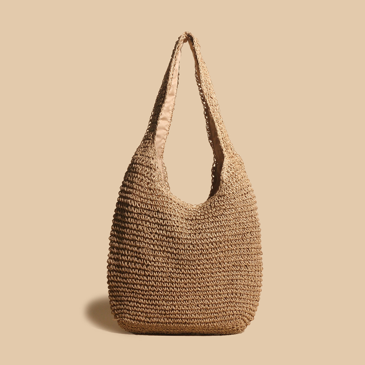 Straw hobo bag | Handmade | Boho chic