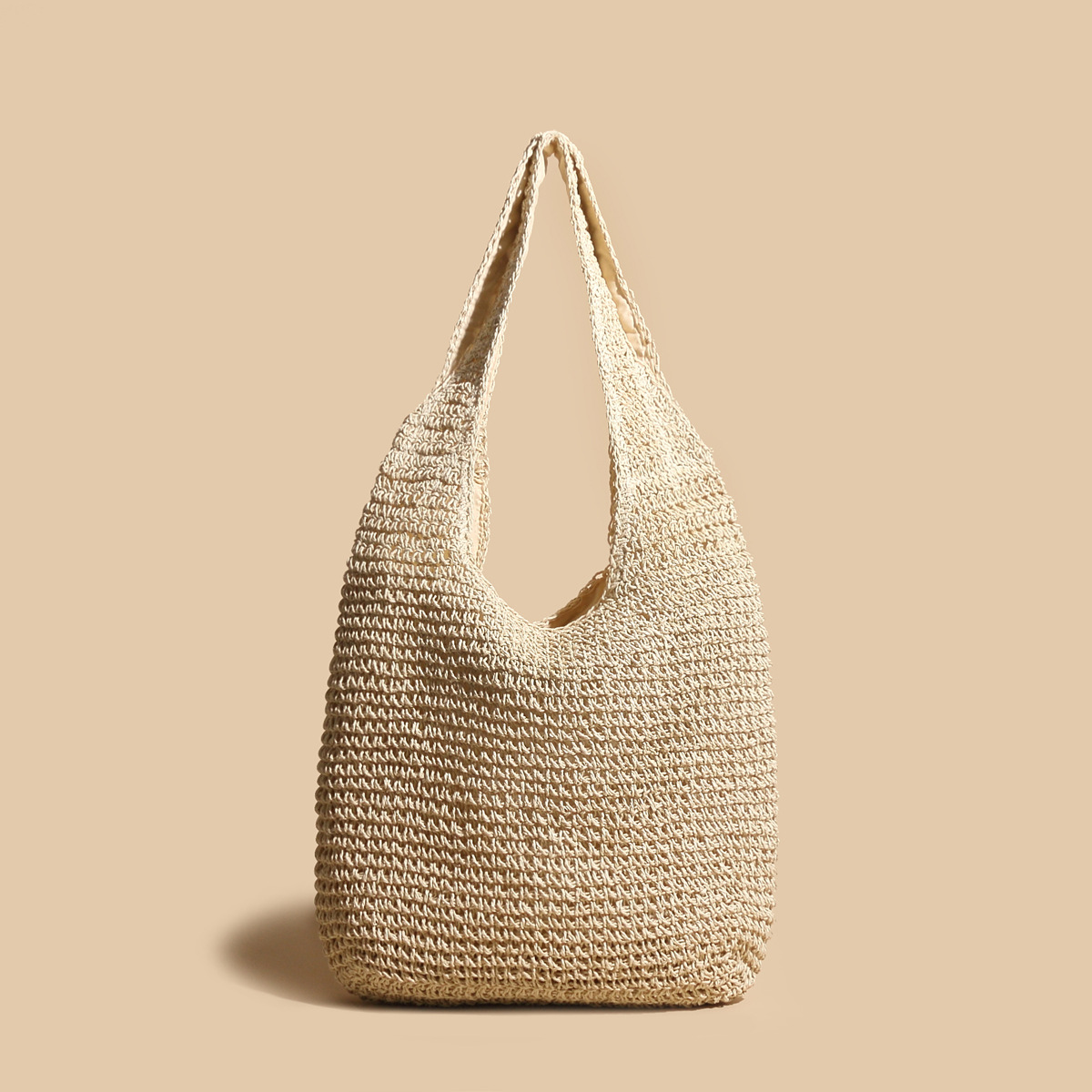 Straw hobo bag | Handmade | Boho chic