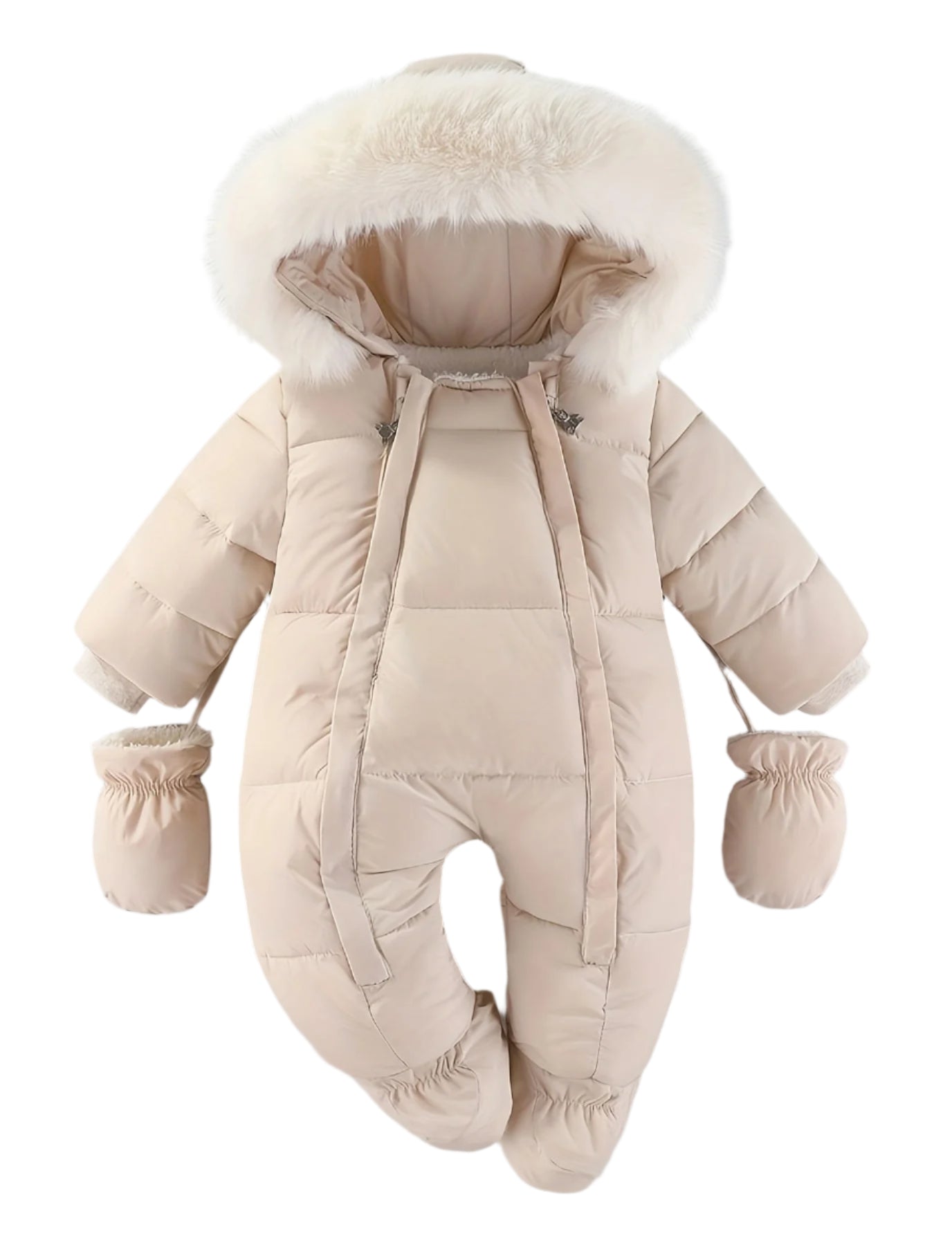 Tutina neonato Frosty - Tuta invernale di lusso con cappuccio per i mesi più freddi