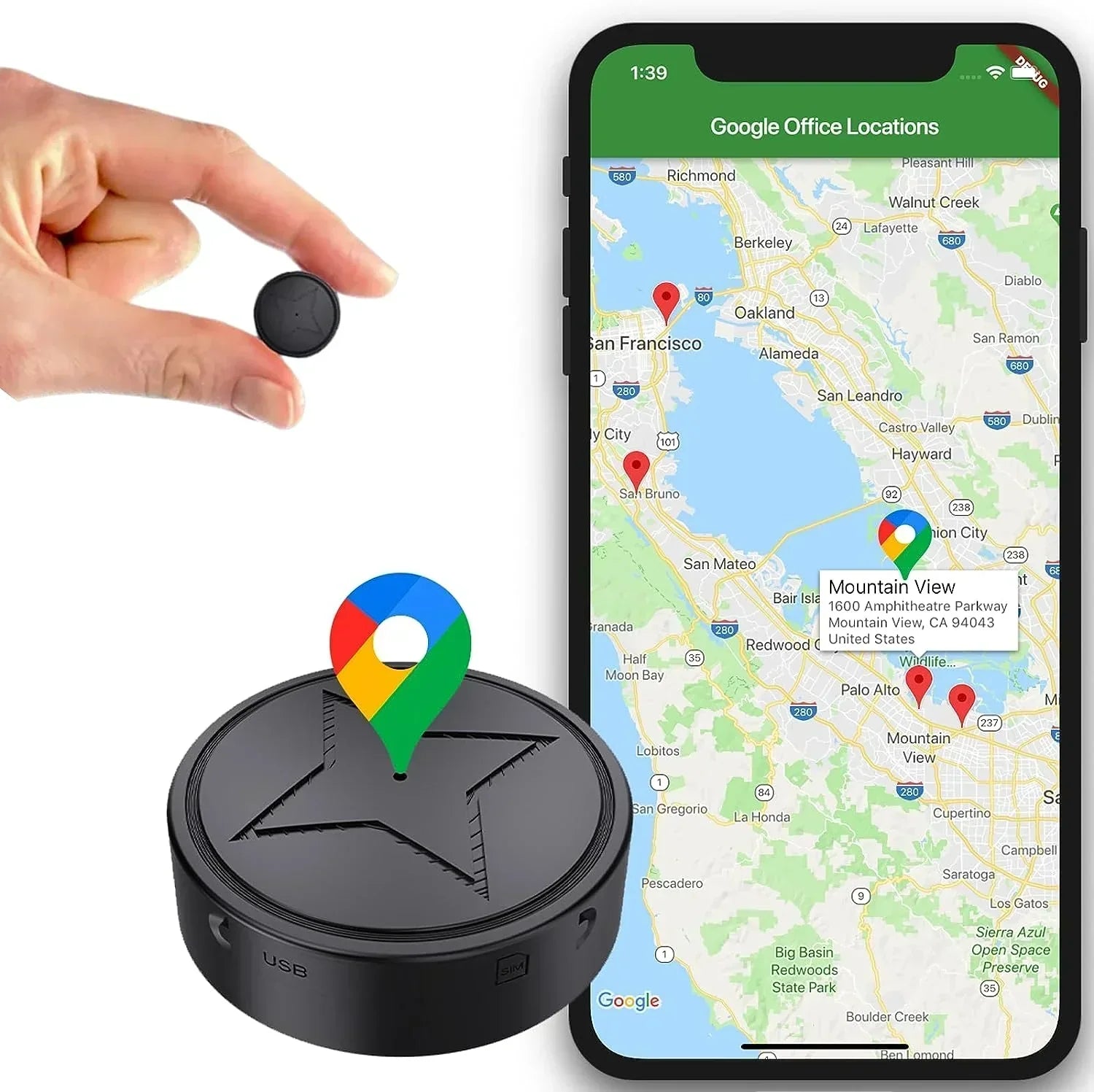 MiniTrack - Powerful magnetic GPS tracker