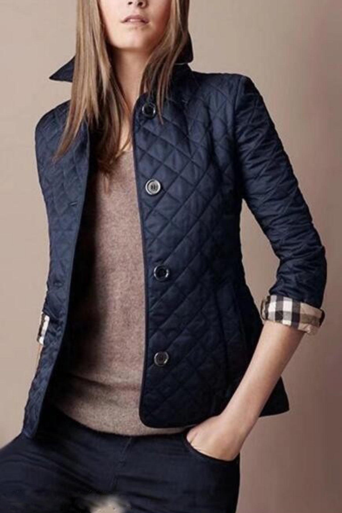 Kylee | Ladies Casual Puffer Jacket | Button Down
