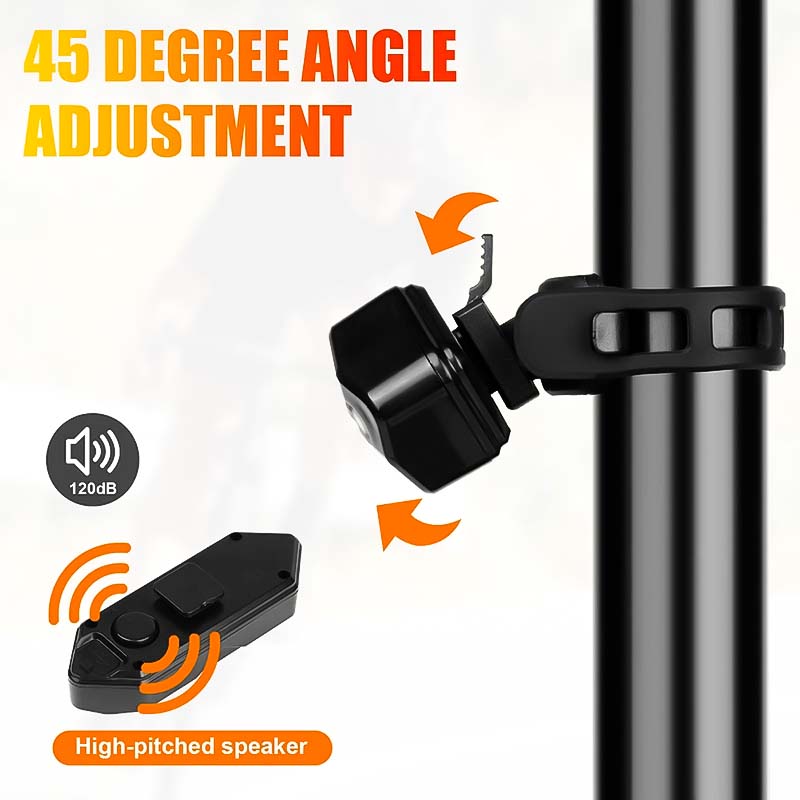 Wireless rear light with indicators