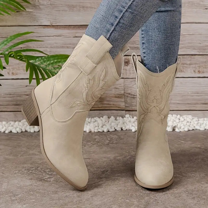 Women's cowgirl boots with heels | Comfortable