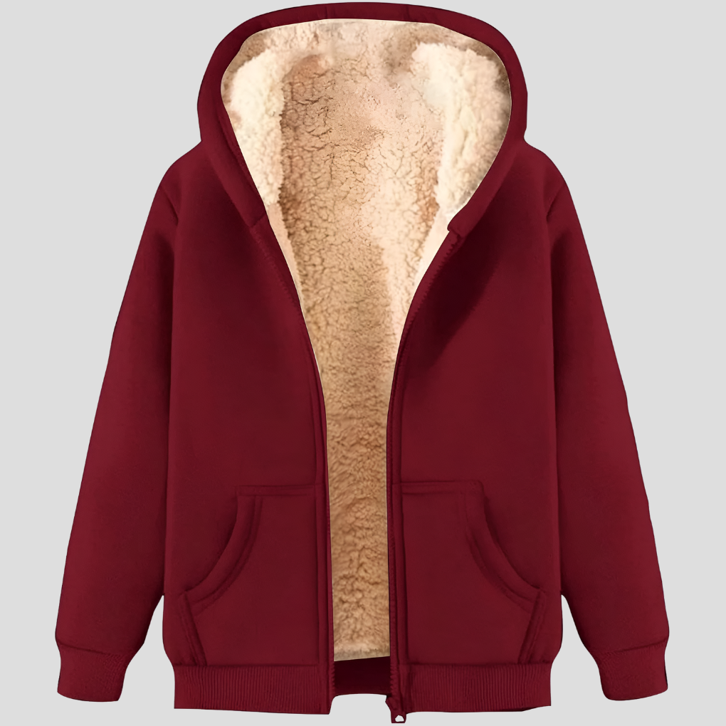 Тепла зимова чоловіча толстовка на флісовій підкладці