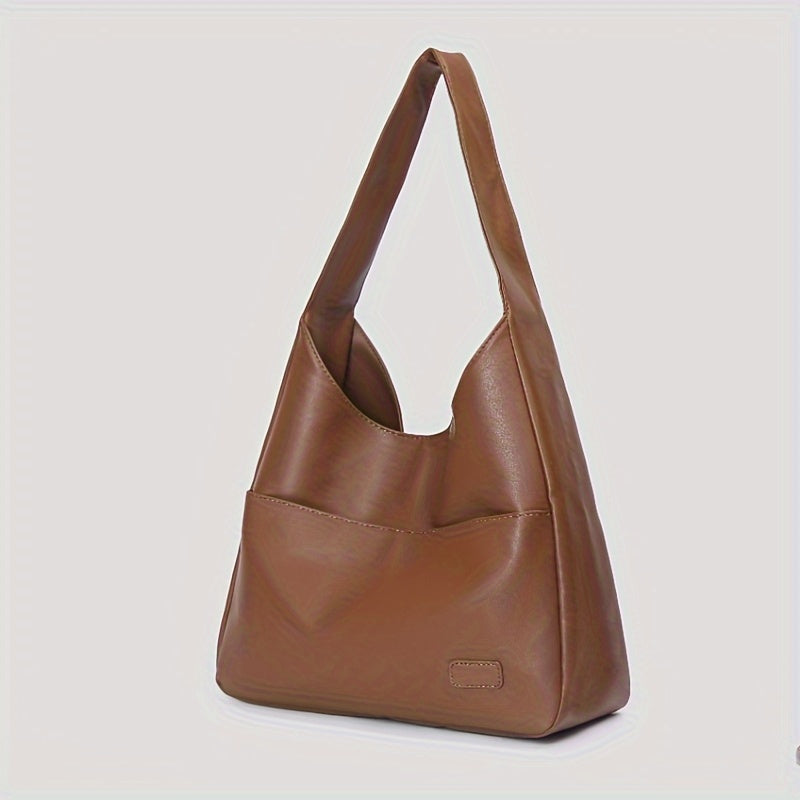Bag made of high-quality faux leather with large storage space for women