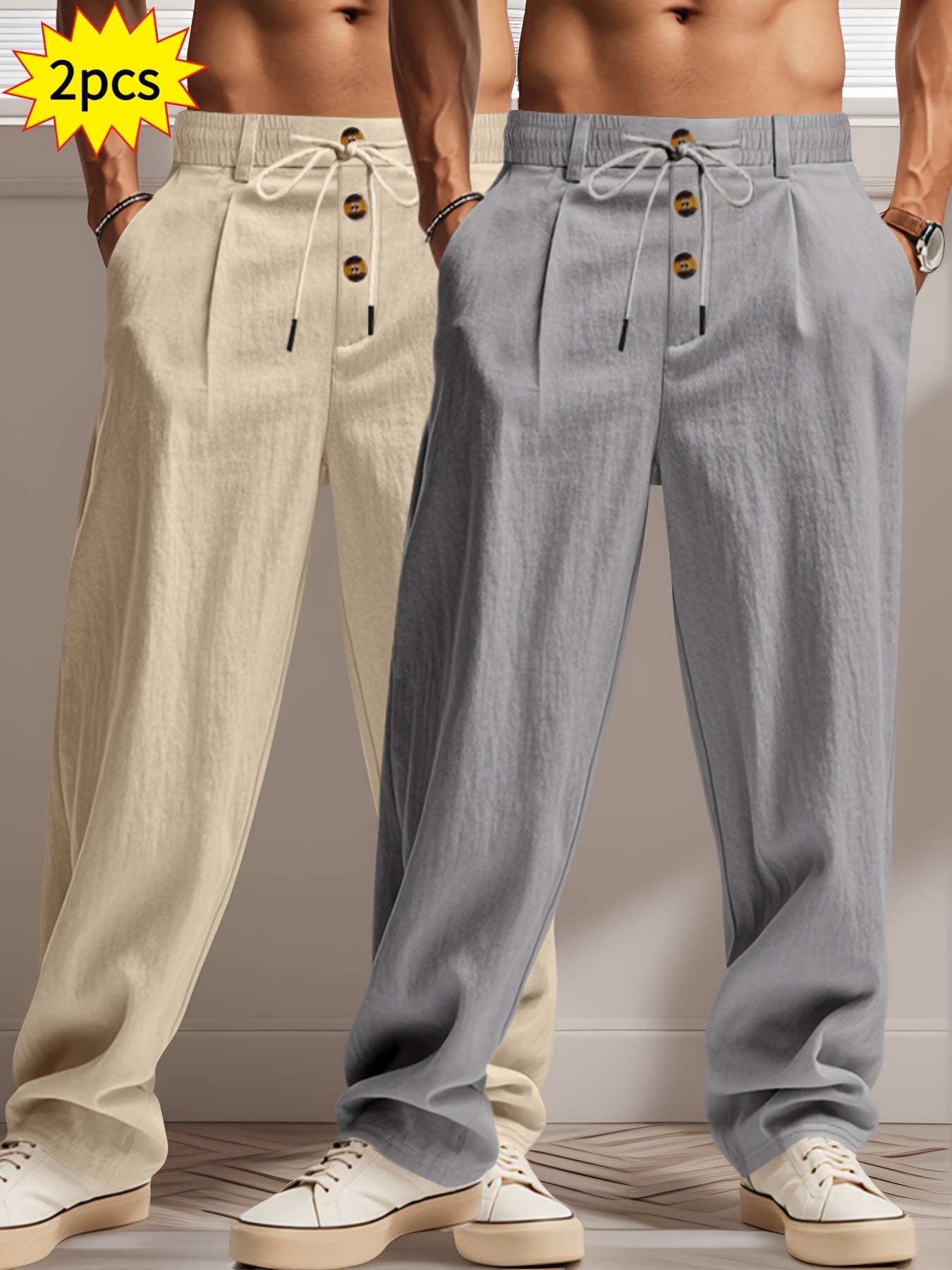 Relaxed luxury trouser set - comfort and style without compromise