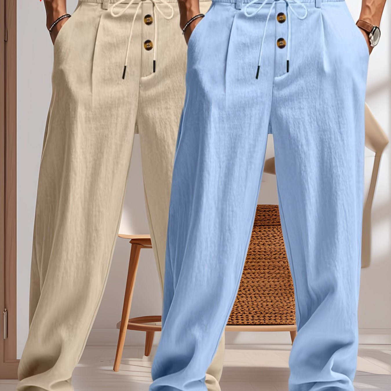 Relaxed luxury trouser set - comfort and style without compromise
