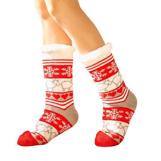 Warm winter socks - for cozy evenings at home