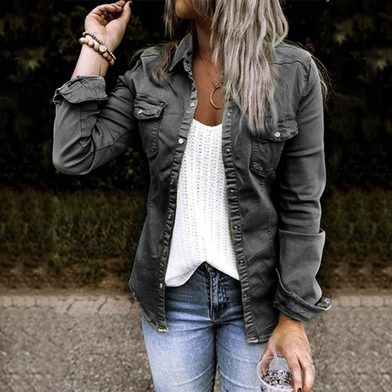 Stylish denim jacket for women - Elisa
