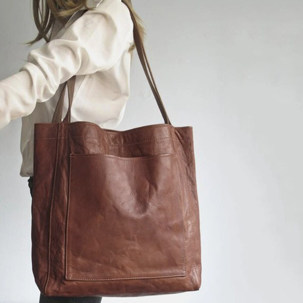 Women - Handbag - Elegant PU leather, modern style