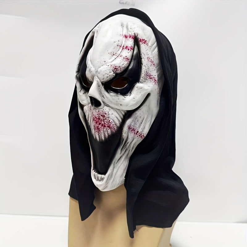 Μάσκα Κρανίου για το Halloween | Σχεδιασμός Πλήρους Κεφαλής με Κουκούλα