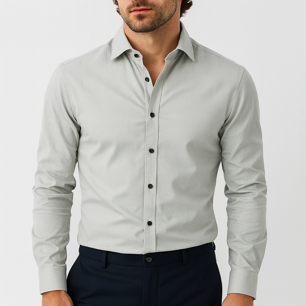 Stretch Shirt for Men gray