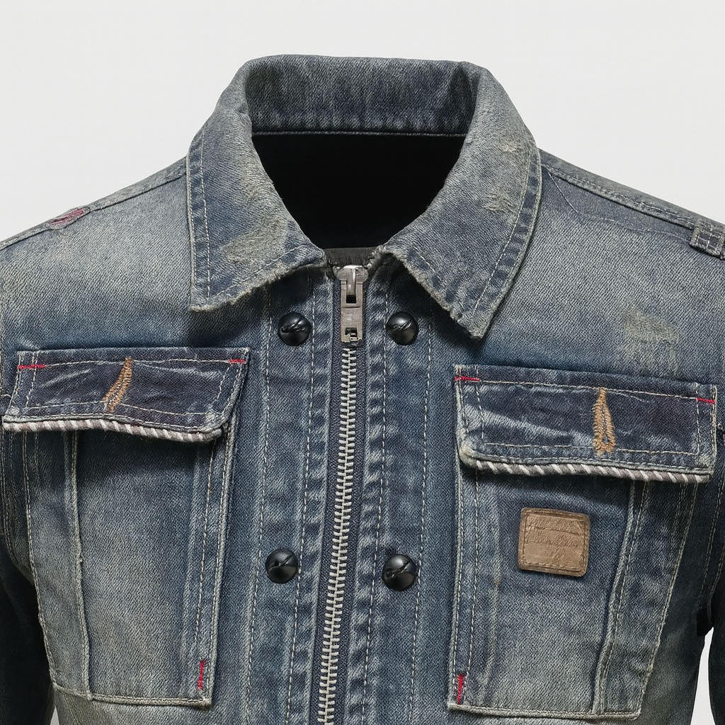 Retro denim jacket