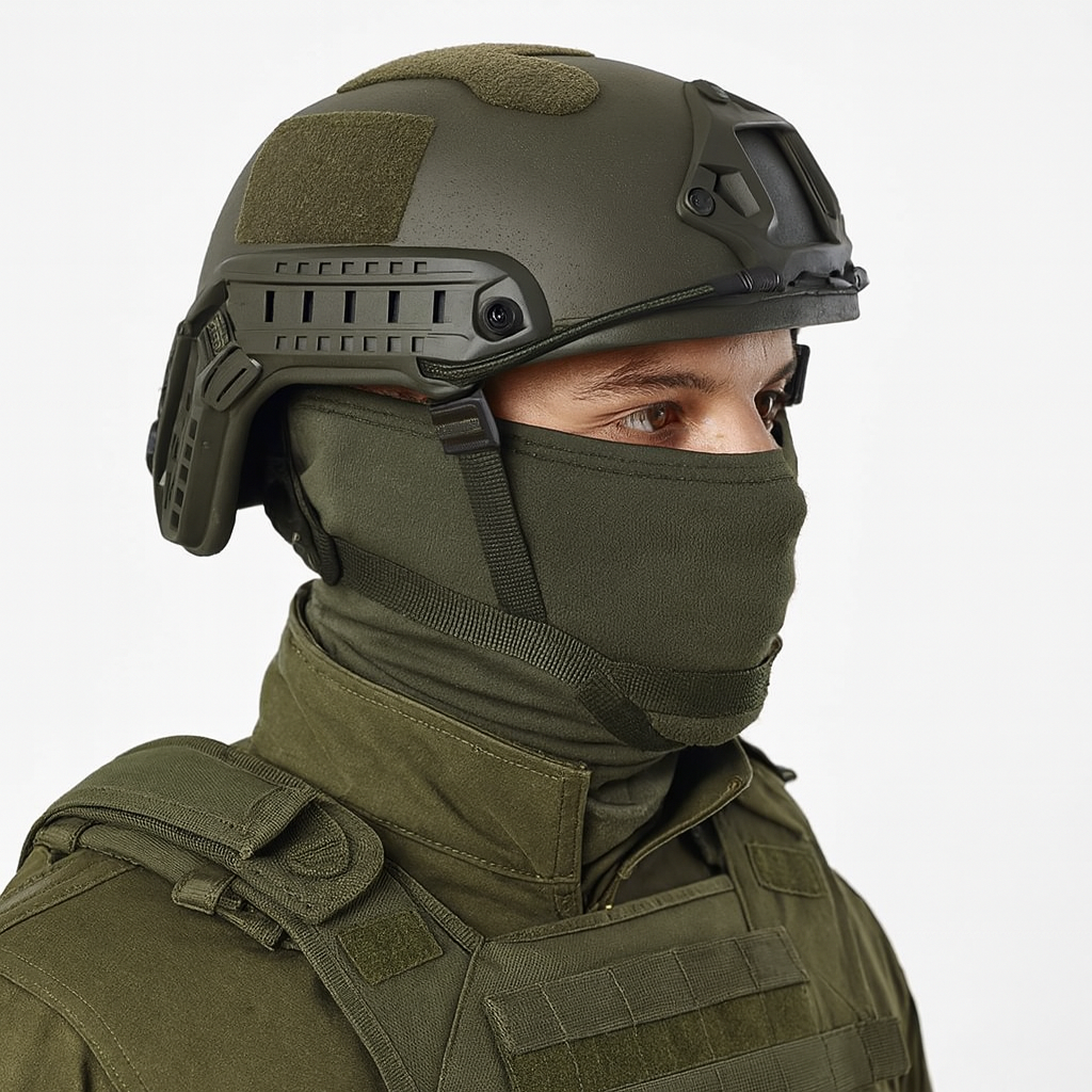 Ballistisk kevlar taktisk kamphjelm