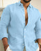 Bram Men's Linen Shirt - Breathable, Durable and Stylish for Everyday and Formal Occasions