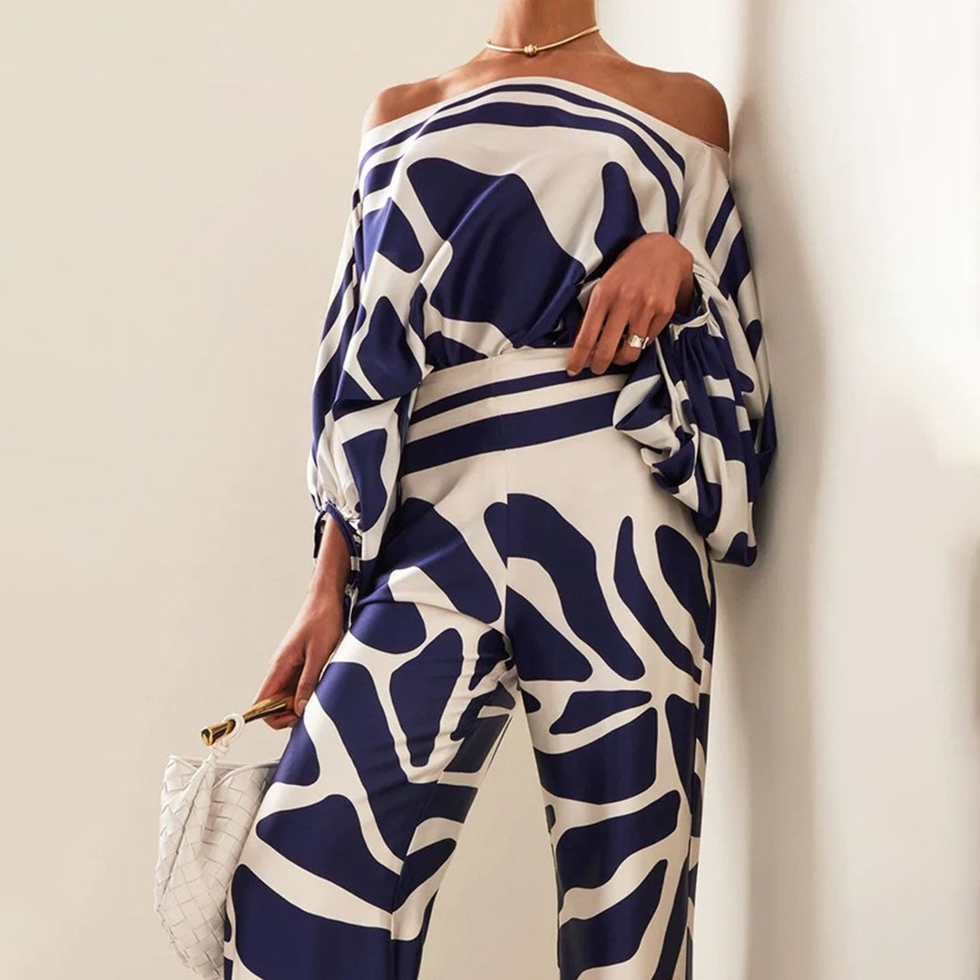 Eden - Elegant Two-Piece Satin Set for Women