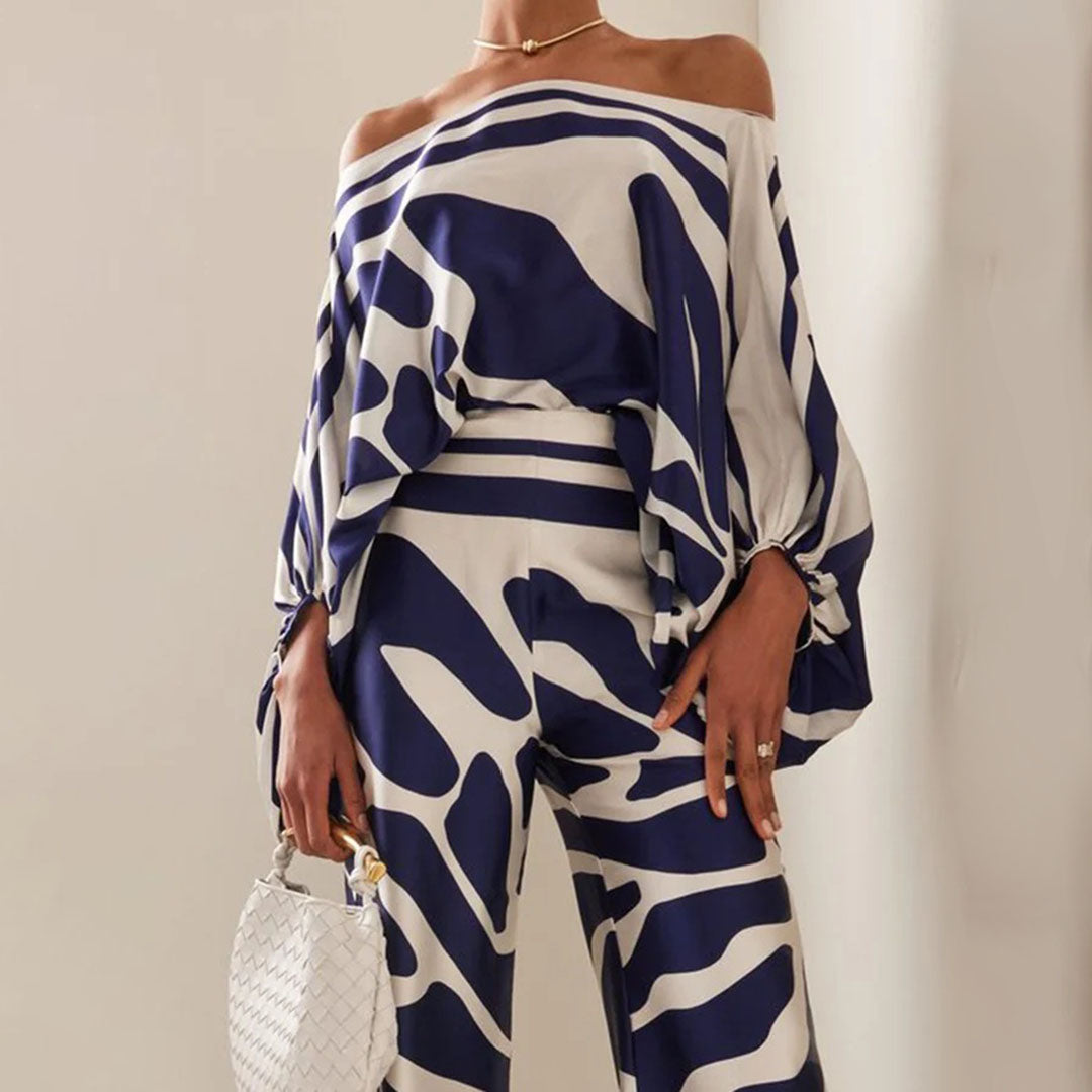 Eden - Elegant Two-Piece Satin Set for Women