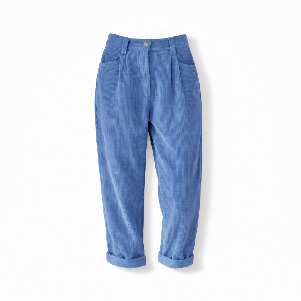 Corduroy Trousers blue