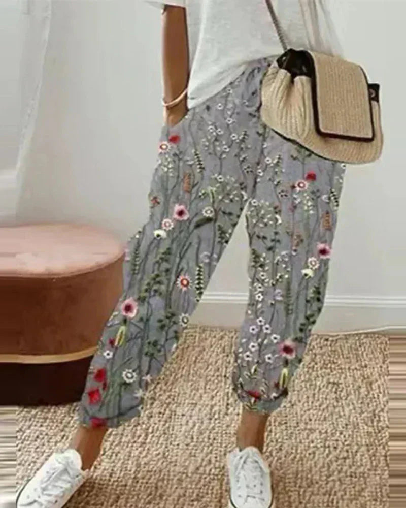 Women's linen pants - Layla