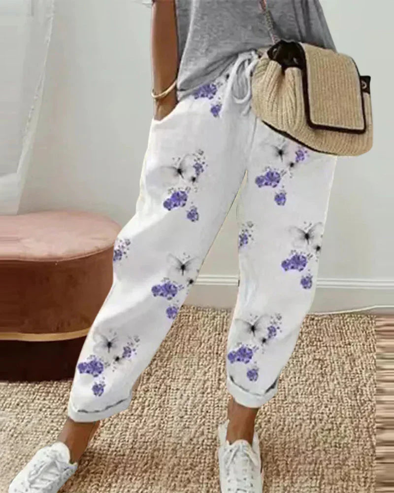 Women's linen pants - Layla