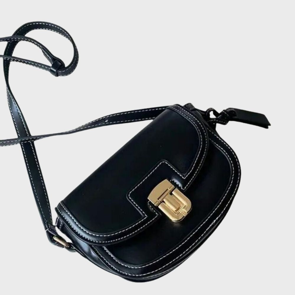 Elegant crossbody bag with flap for women