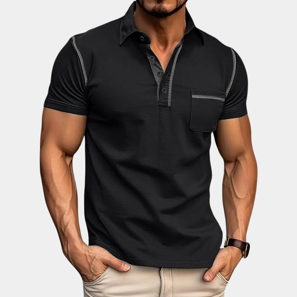 Stylish summer polo shirt for men