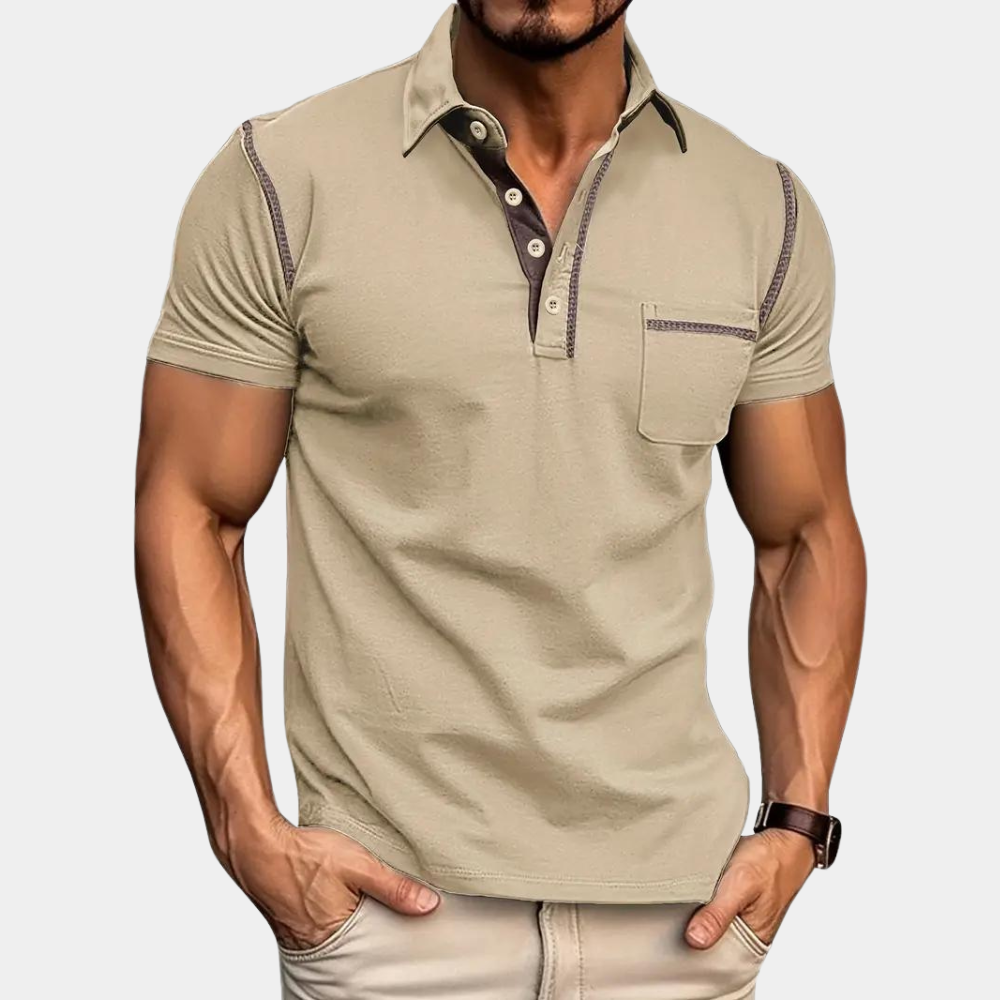 Stylish summer polo shirt for men
