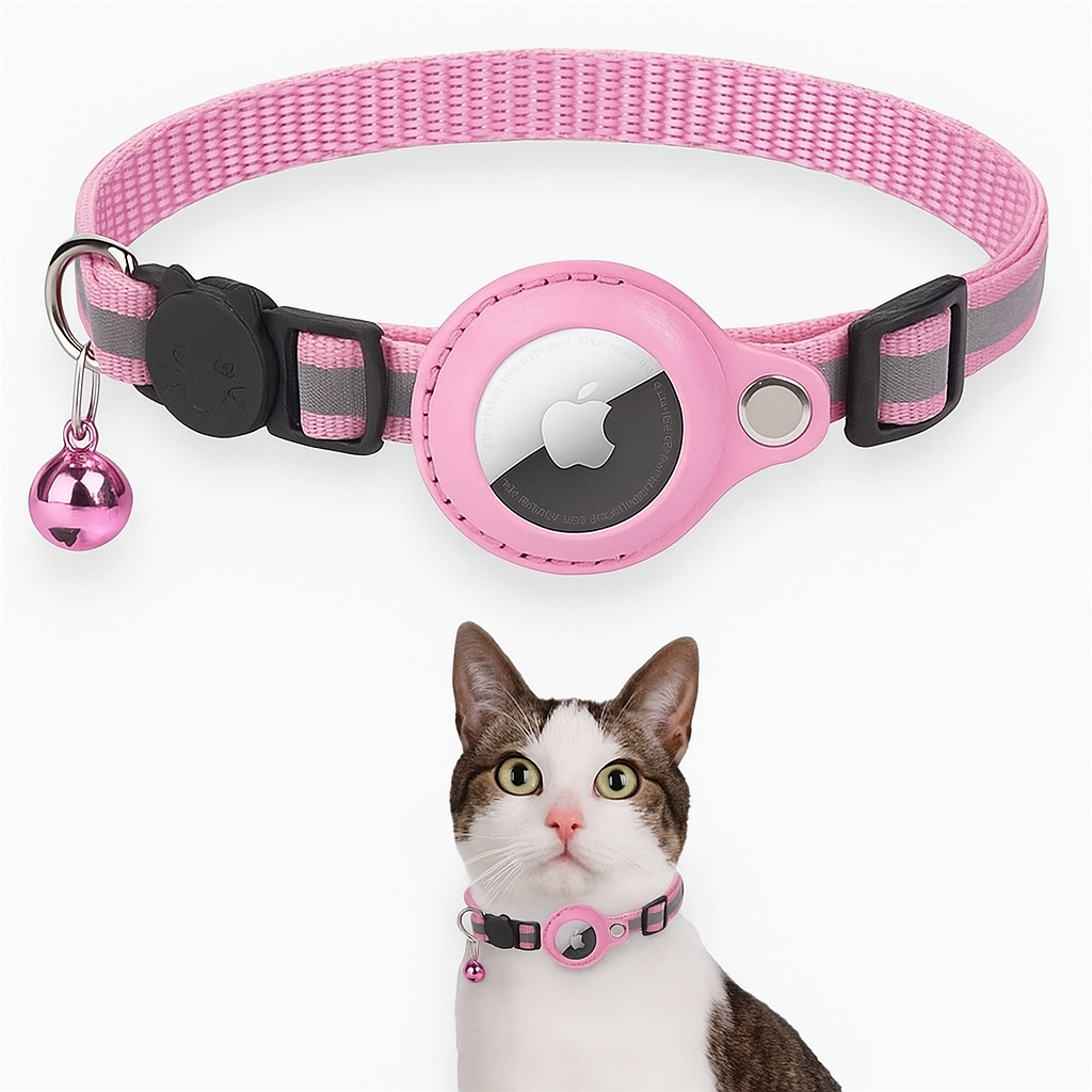 Cat GPS tracker pink