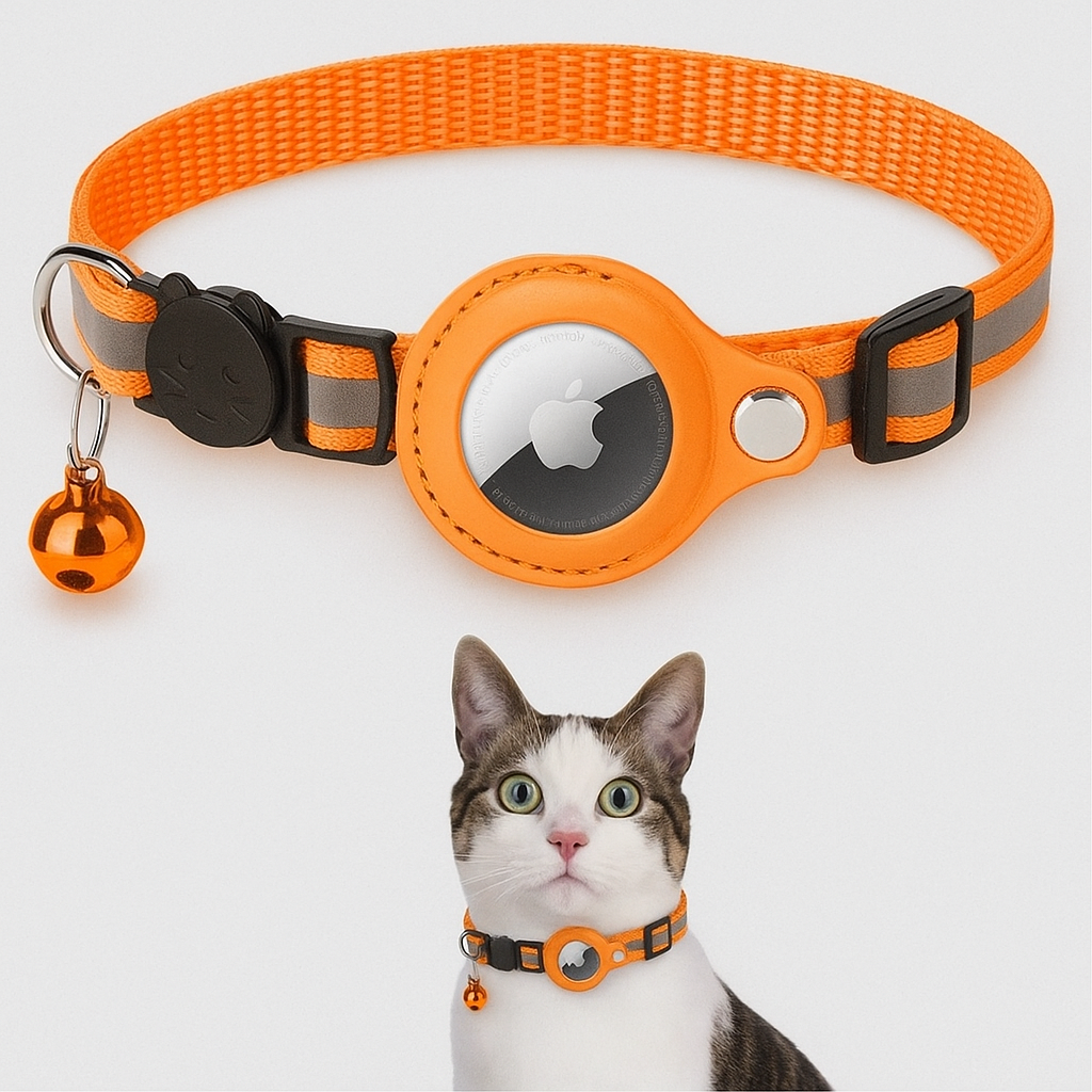 Cat GPS tracker orange