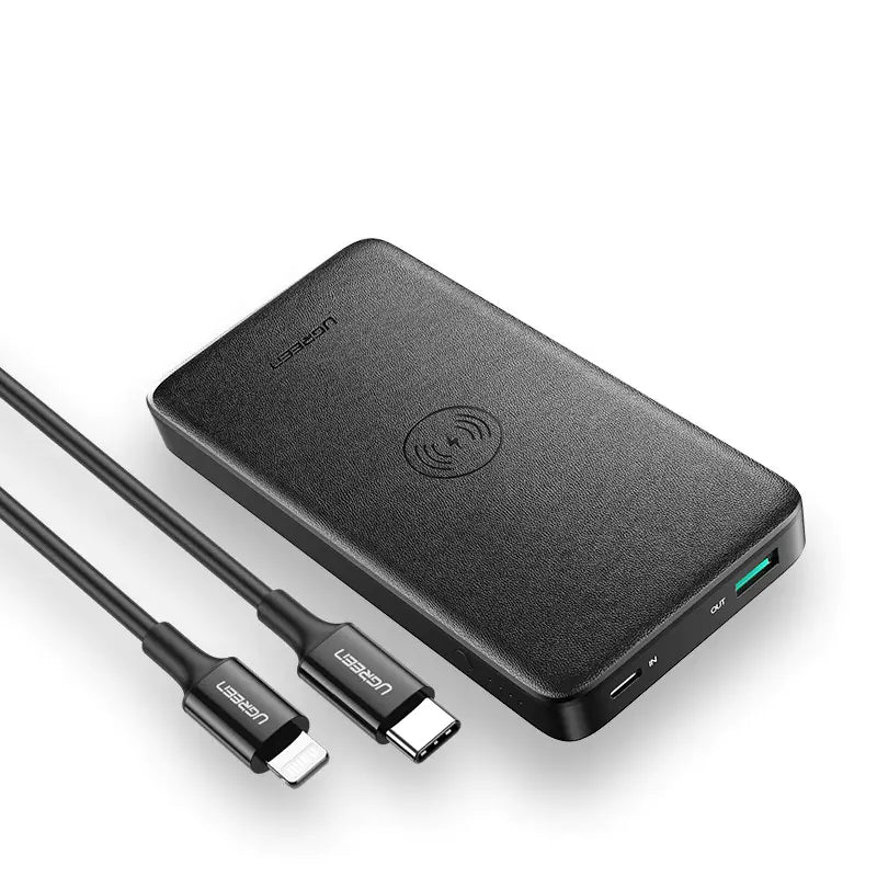 Wireless fast-charging power bank - 10,000mAh Dual Output