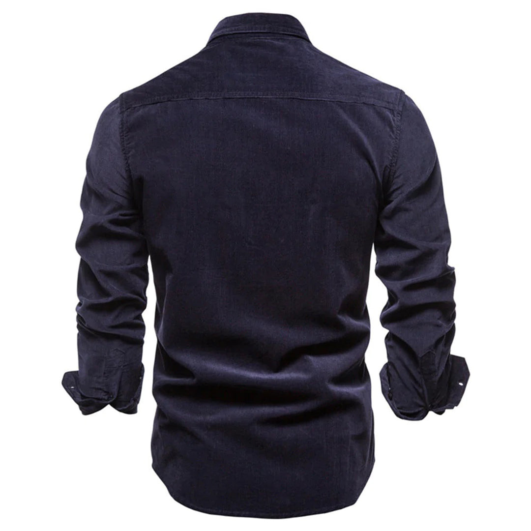 Martijn | Stylish Corduroy Summer Shirt for Men