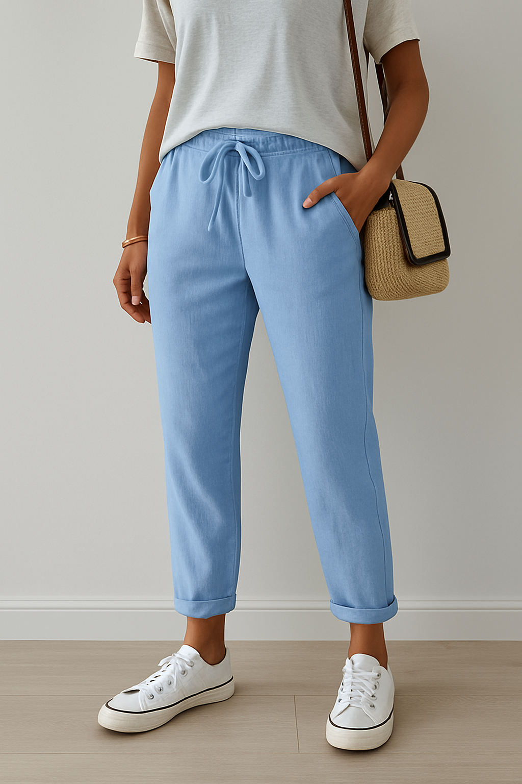 Casual & Elegant Linen Sweatpants