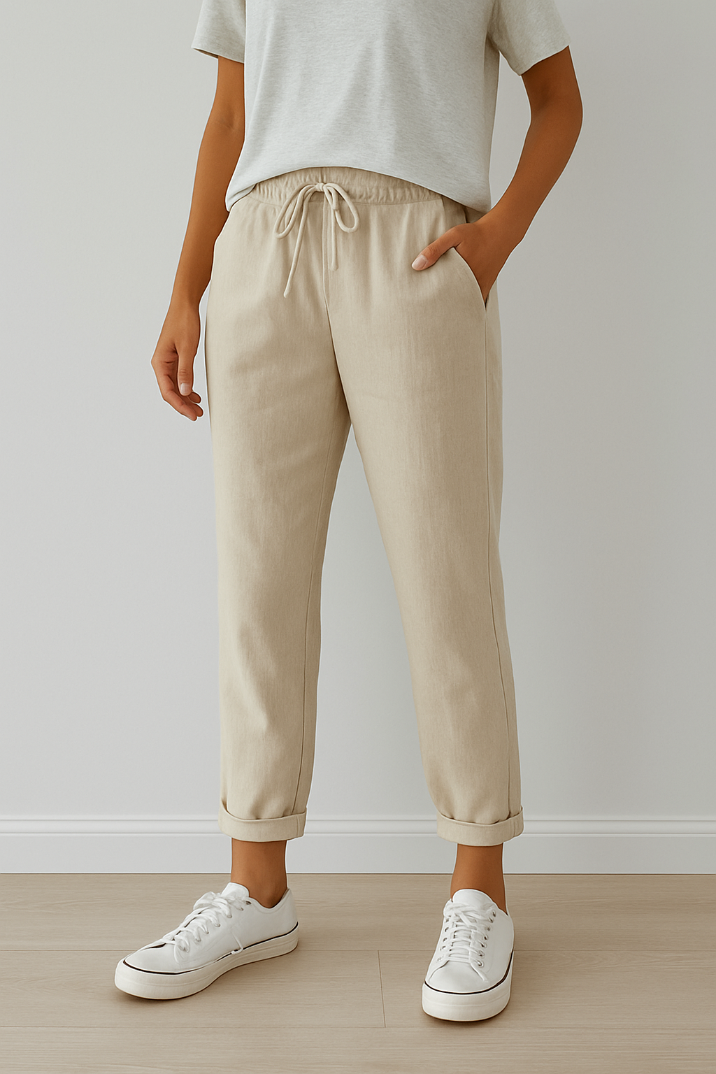 Casual & Elegant Linen Sweatpants