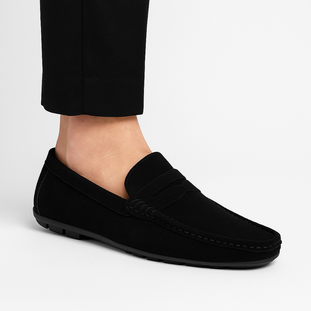 THE DREUX SUEDE LOAFERS